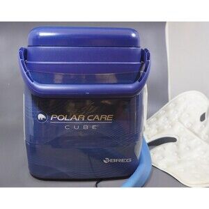 Breg Polarcare Cube Cooling Chest Cooler w/ AC Adapter & Attachment Tested